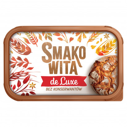 Smakowita de Luxe Tłuszcz roślinny do smarowania 400 g