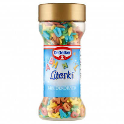 Dr.Oetker Literki Mix dekoracji 40 g