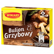 Winiary Bulion grzybowy 60 g (6 sztuk)