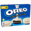 Oreo Ciastka kakaowe z nadzieniem o smaku waniliowym oblane białą polewą 246 g (12 sztuk)