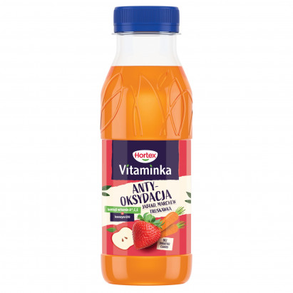 Hortex Vitaminka Sok antyoksydacja jabłko marchew truskawka 300 ml