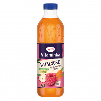 Hortex Vitaminka Sok witalność jabłko marchew malina 1 l