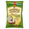 Wiejskie Ziemniaczki Chipsy ziemniaczane smak cebulka 130 g