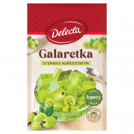 Delecta Galaretka o smaku agrestowym 70 g