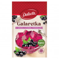 Delecta Galaretka o smaku czarnej porzeczki 70 g