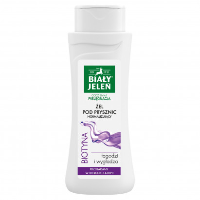Biały Jeleń Żel pod prysznic normalizujący biotyna 300 ml