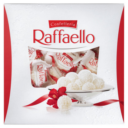 Raffaello Chrupiący wafelek z kokosem i całym migdałem w środku 260 g