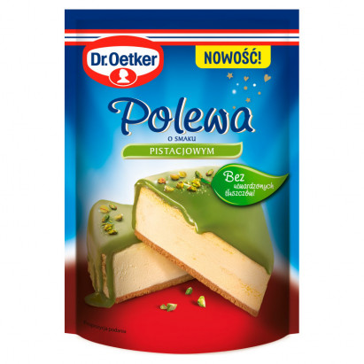 Dr. Oetker Polewa o smaku pistacjowym 100 g