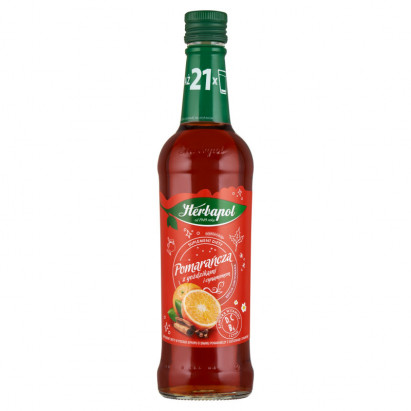 Herbapol Syrop pomarańcza z goździkami i cynamonem 420 ml