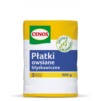 Cenos Płatki owsiane błyskawiczne 500 g