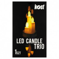 Kost Świeca ledowa trio