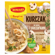 Winiary Pomysł na... Kurczak w sosie z pieczarkami 32 g