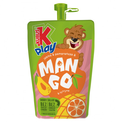 Kubuś Play Napój jabłko & pomarańcza & mango & cytryna 200 ml