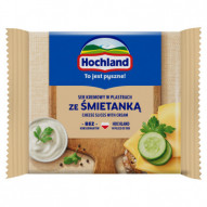 Hochland Ser kremowy w plastrach ze śmietanką 130 g