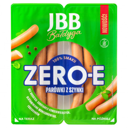 JBB Bałdyga Zero-E Parówki z szynki 190 g