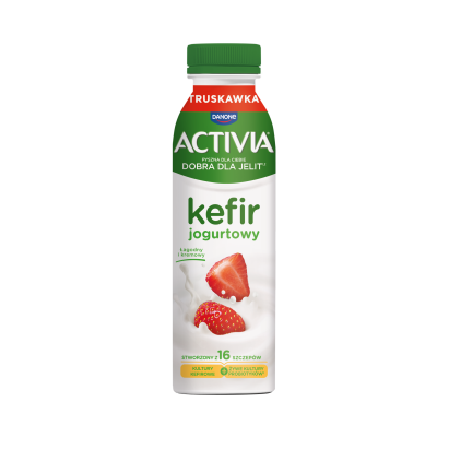 Danone Activia Kefir Truskawkowy 280g