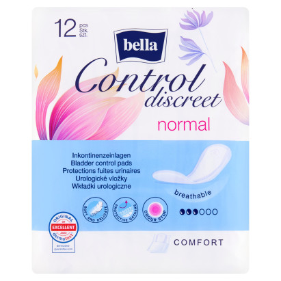 Bella Control Discreet Normal Wkładki urologiczne 12 sztuk