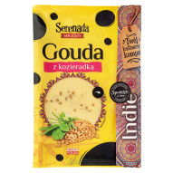 Serenada Ser żółty gouda z kozieradką 135 g