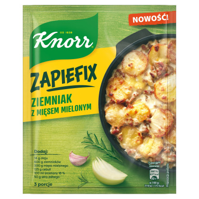 Knorr Zapiefix ziemniak z mięsem mielonym 37 g 