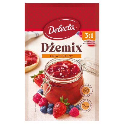 Delecta Mieszanka żelująca dżemix uniwersalny 3:1 30 g