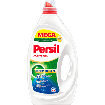 Persil Active Gel Płynny środek do prania białych tkanin 3,96 l (88 prań)
