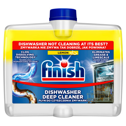 Finish Lemon Płyn do czyszczenia zmywarki 250 ml