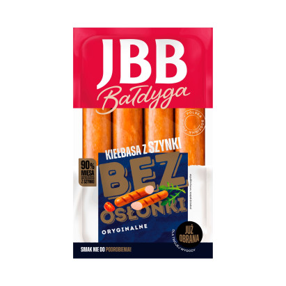 JBB Bałdyga Kiełbasa z szynki bez osłonki 330 g