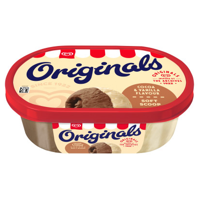 Originals Lody kakaowe i o smaku waniliowym 1000 ml