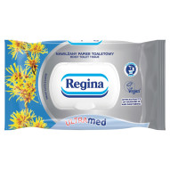 Regina Ultra Med Nawilżany papier toaletowy ekstrakt z oczaru wirginijskiego i pantenolu 42 sztuki