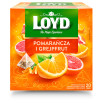 Loyd Herbatka owocowa aromatyzowana pomarańcza i grejpfrut 40 g (20 x 2 g)