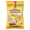 Wiejskie Ziemniaczki Chipsy ziemniaczane smak masło z solą 130 g