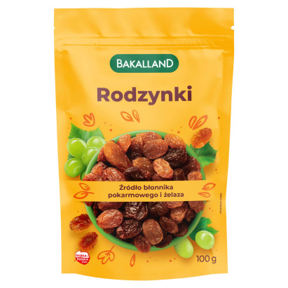 Bakalland Rodzynki 100 g