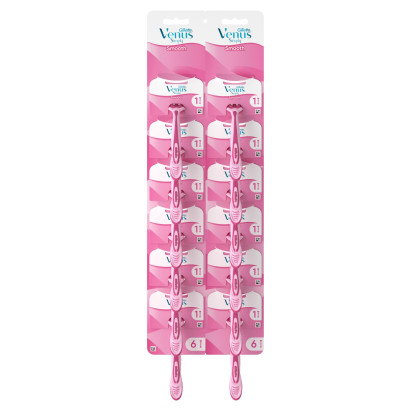 Gillette Venus Comfort Smooth Maszynki Jednorazowe Do Golenia, Opakowanie 1 Sztuk