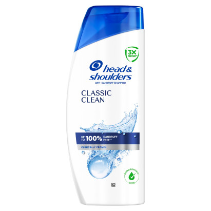 Head & Shoulders Classic Clean Codzienny Szampon Przeciwłupieżowy 400 ml. Efekt świeżości