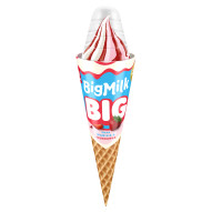 Big Milk Big Lody smak wanilia & truskawka 140 ml
