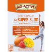 Big-Active 4 x Super Slim odchudzanie Herbatka ziołowo-owocowa 40 g (20 x 2 g)