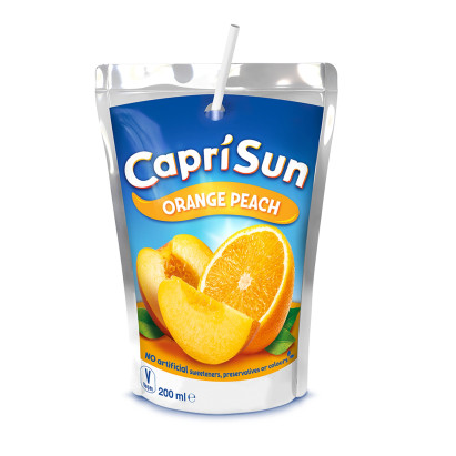 Capri Sun Orange Peach Niegazowany napój owocowy 200 ml