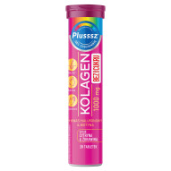 Plusssz Kolagen 1000 mg smak cytryna & żurawina 80 g (20 x 4,0 g)