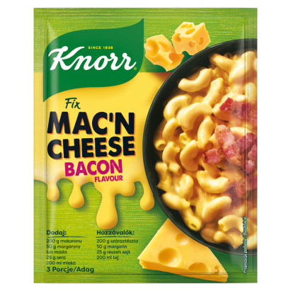 Knorr Fix mac'n cheese o smaku bekonu 33 g