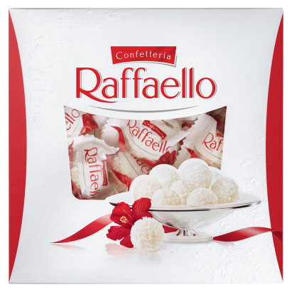 Raffaello Chrupiący wafelek z kokosem i całym migdałem w środku 260 g