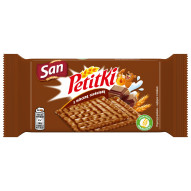 San Petitki herbatniki oblane czekoladą mleczną - 37 g
