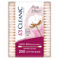 Cleanic Pure Effect Patyczki higieniczne 200 sztuk