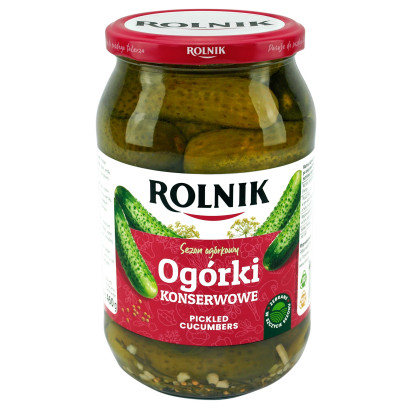 Rolnik Ogórki konserwowe 850 g