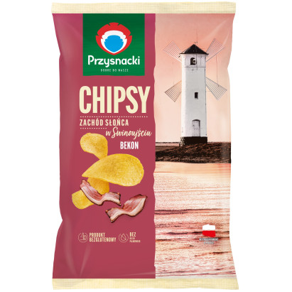 Przysnacki Chipsy bekon 130 g