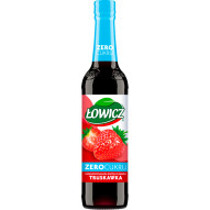 Łowicz Zagęszczona baza napoju o smaku truskawka 400 ml