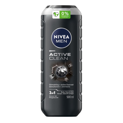 Nivea MEN Active Clean Żel pod prysznic dla mężczyzn 500 ml