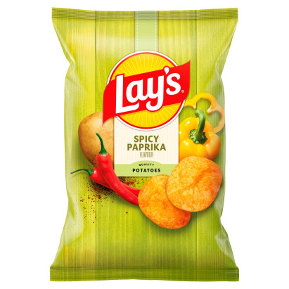 Lay's Chipsy ziemniaczane o smaku pikantnej papryki 130 g