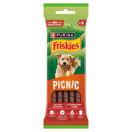 Friskies Picnic Uzupełniająca karma dla dorosłych psów z wołowiną 42 g (5 sztuk)