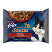 Felix Sensations Sauces Karma dla dorosłych kotów wiejskie smaki w sosie 340 g (4 x 85 g)