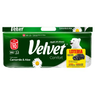 Velvet Comfort Camomile & Aloe Papier toaletowy 10 rolek